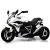  Детский электротрицикл RiverToys Z333ZZ белый